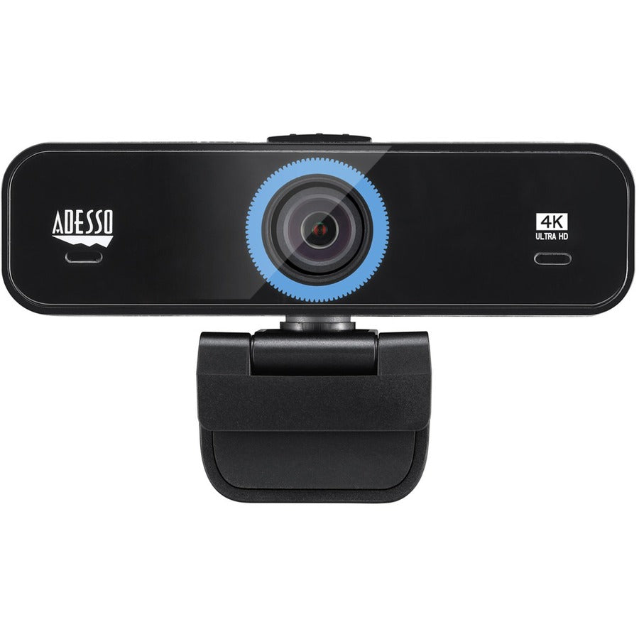 Adesso CyberTrack K4 Webcam - 8 Megapixel - 30 fps - USB 2.0 - 3840 x 2160 Video