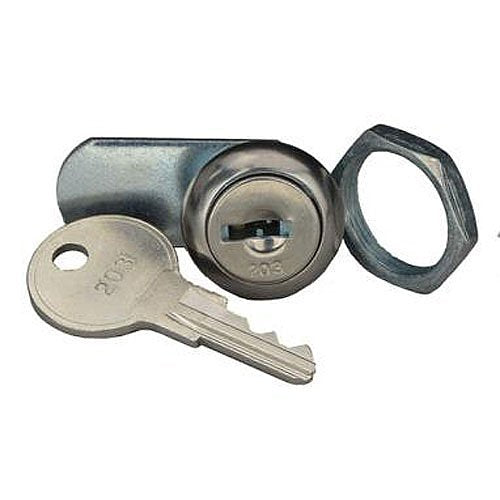 Radionix D101F Lock and Key Set Fire, 2 Keys, Short Body