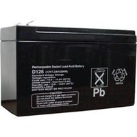 Radionix D126 Battery, 12V 7Ah, rechargeable sealed lead-acid power supply