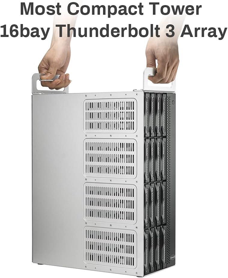 TerraMaster D16-THUNDERBOLT 3 D16 - Hard drive array - 16 bays (SATA-600 / SAS)