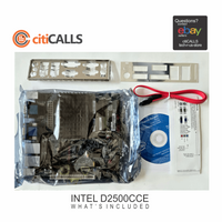 Intel BLKD2500CCE ATOM D2500CCE NM10 Express Mini ITX Motherboard New-Sealed