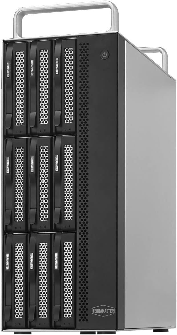 TerraMaster D8-332 - Hard drive array - 8 bays (SATA-600) - Thunderbolt 3