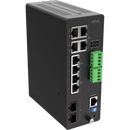 AXIS 02621-001 D8208-R Industrial PoE++ Switch - 8 Ports - Manageable