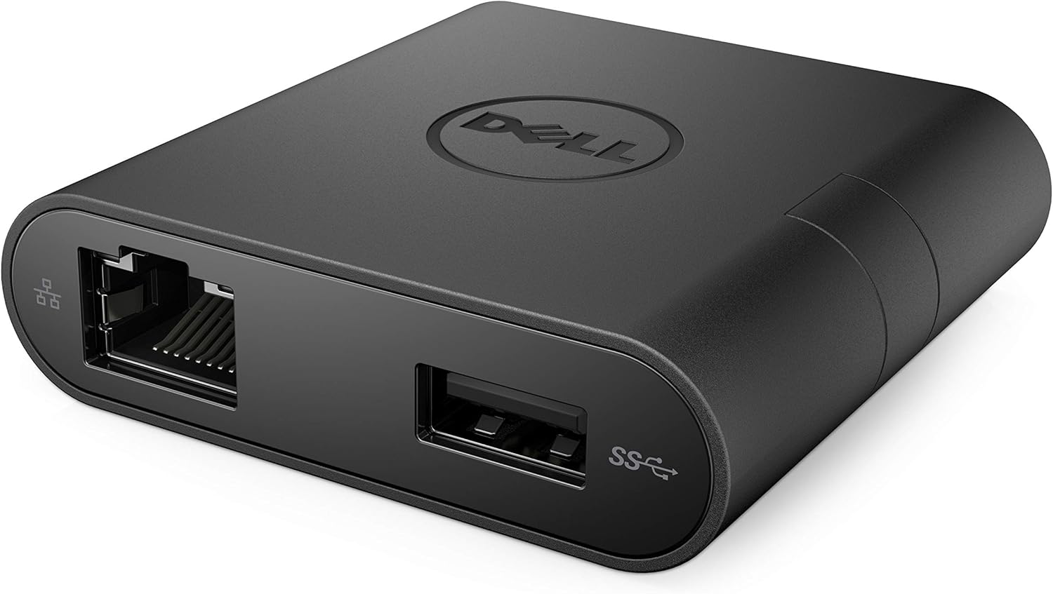 Dell DA200 Adapter-USB-C to HDI-/VGA/Ethernet/USB 3.0 - Black