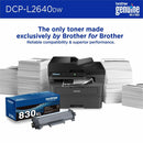Brother DCPL2640DW Wireles  Compact Monochrome Multi-Function Laser Printer