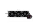 PcCooler DE360-BKAWXX-GL Powerful Dual-Pump AIO Liquid CPU Cooler, support Intel