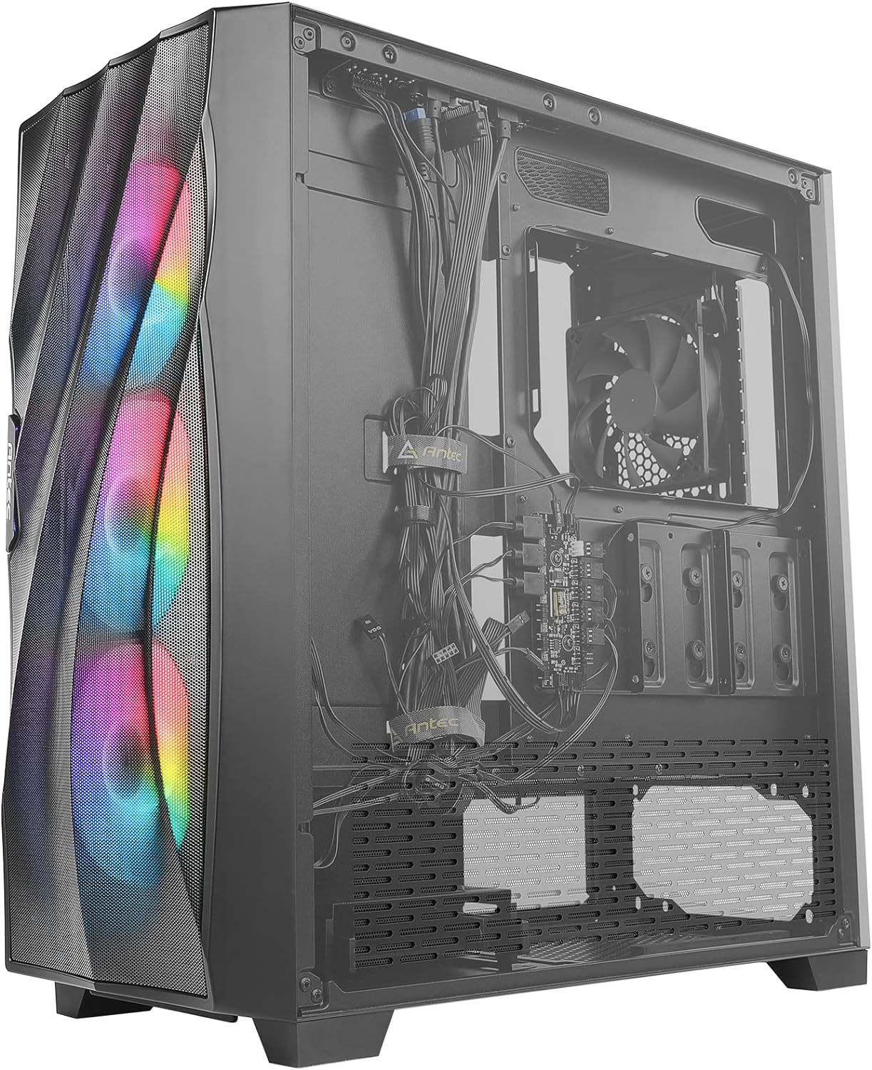 Antec DF700 FLUX Dark League - Mid tower - ATX - windowed side panel