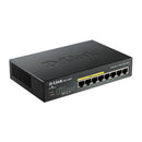 D-Link DGS-1008P Switch - 8Port Gigabit Unmanaged Desktop with 4 PoE Ports RTL