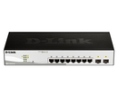 D-Link DGS-1210-10 Web Smart 8-Port Gigabit Switch with 2 SFP Slots