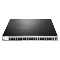 D-Link DGS-1210-52MP 48PT Web Smart Gigabit PoE Switch with 4 SFP Slots