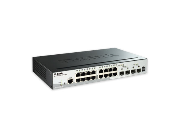 D-Link DGS-1510-20 Network SmartPro 16Port Switch with 2 SFP and 2 10GbE SFP+