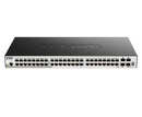 D-Link DGS-1510-52X SmartPro 48-Port Gigabit Switch with 4 10GbE SFP+