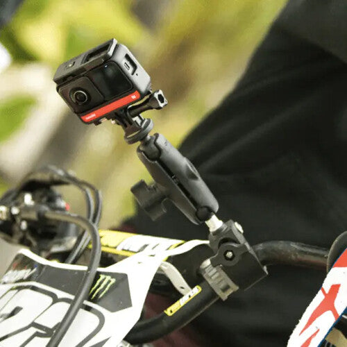 Insta360 DINMBBN/A Motorcycle Mount Bundle - Heavy-duty - Black