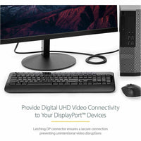 StarTech DISPLPORT3L 3ft (1m) DisplayPort 1.2 Cable, 4K x 2K UHD VESA Certified