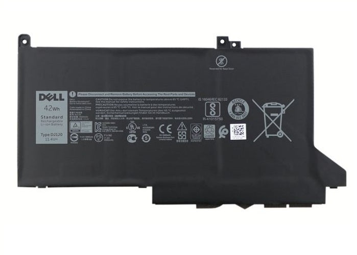 Dell DJ1J0 Battery - Rechargeable - Proprietary Battery Size - 3500 mAh - 42 Wh