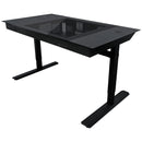 Lian Li DK07X Motorized Standing Computer Case Workflow Desk for 2 PC Systems