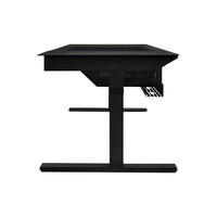 Lian Li DK07X Motorized Standing Computer Case Workflow Desk for 2 PC Systems