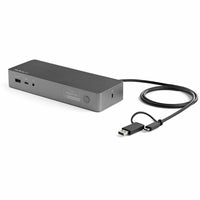 StarTech DK30C2DPEP Universal Laptop Docking Station, Hybrid USB-C & USB-A Dock