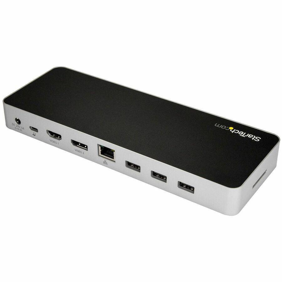 StarTech DK30CHDDPPD USB C Dock - 4K Dual Monitor - USB Type-C Docking Station