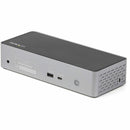 StarTech DK31C4DPPD USB-C Dock, 4K 60Hz Quad Monitor - Black, Space Gray