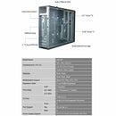 APEX DM-387 Desktop Tower w Front USB for Micro-ATX w 275W Power Supply Black