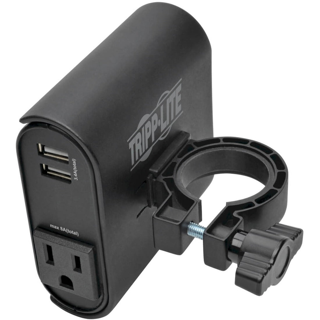 Eaton DMACUSB AC/USB Charging Clip for Display Mounts w/ 2 USB Ports & 2 5-15R