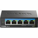 D-Link DMS-105 5-Port Multi-Gigabit Unmanaged Switch - 2 Layer Supported