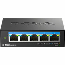 D-Link DMS-105 5-Port Multi-Gigabit Unmanaged Switch - 2 Layer Supported