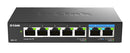 D-Link DMS-107 7-Port Unmanaged Gigabit/Multi-Gib Ethernet Desktop Switch