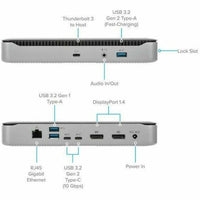 Targus DOCK215USZ Thunderbolt 3 DV4K Docking Station with 85W Power Delivery