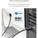StarTech DP21-3F-DP80-CABLE 3ft DisplayPort 2.1 Cable, VESA Certified