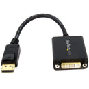 StarTech DP2DVI2 DisplayPort to DVI Adapter - Latching Connector - Black