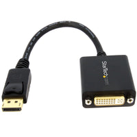 StarTech DP2DVI2 DisplayPort to DVI Adapter - Latching Connector - Black