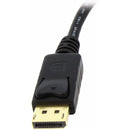 StarTech DP2DVI2 DisplayPort to DVI Adapter - Latching Connector - Black