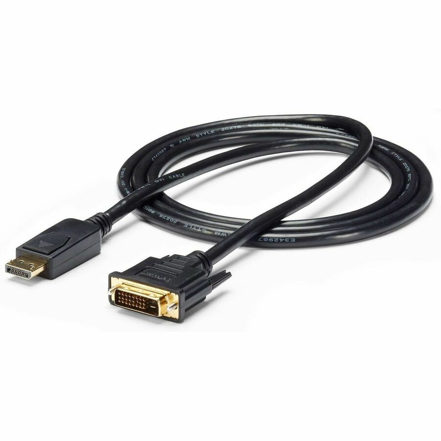StarTech DP2DVI2MM6 6ft DisplayPort to DVI Cable, DisplayPort to DVI Adapter