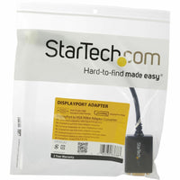StarTech DP2VGA2 DisplayPort to VGA Video Adapter Converter - Black