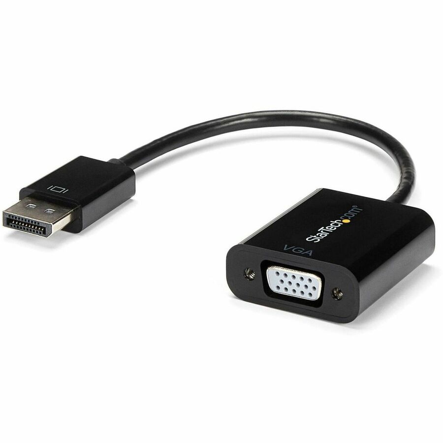 StarTech DP2VGA3 DisplayPort to VGA Adapter, Active DP to VGA Converter
