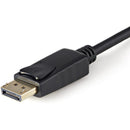 StarTech DP2VGAMM3B 3ft (1m) DisplayPort to VGA Cable, Active - Black