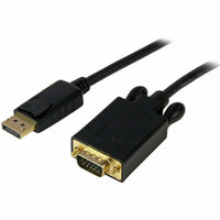 StarTech DP2VGAMM6B 6ft (1.8m) DisplayPort to VGA Cable - Black