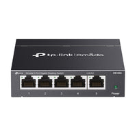 TP-Link DS105G Omada 5-Port Gigabit Desktop Switch - Desktop Steel Case