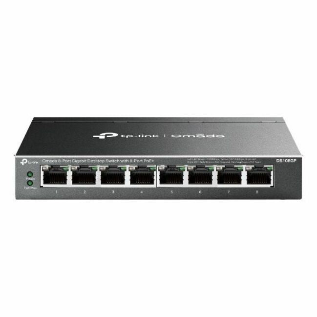 TP-Link DS108GP Omada 8-Port Gigabit Desktop Switch with 8-Port PoE+