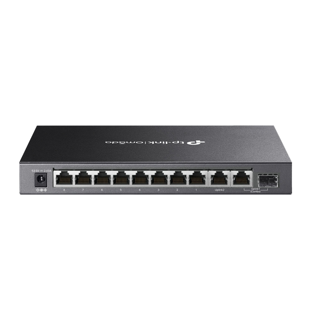 TP-Link DS110GMP Omada 10-Port Gigabit Desktop Switch with 8-Port PoE+