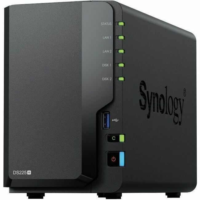 Synology DS225+ NAS - 2 Bay DiskStation Diskless Retail