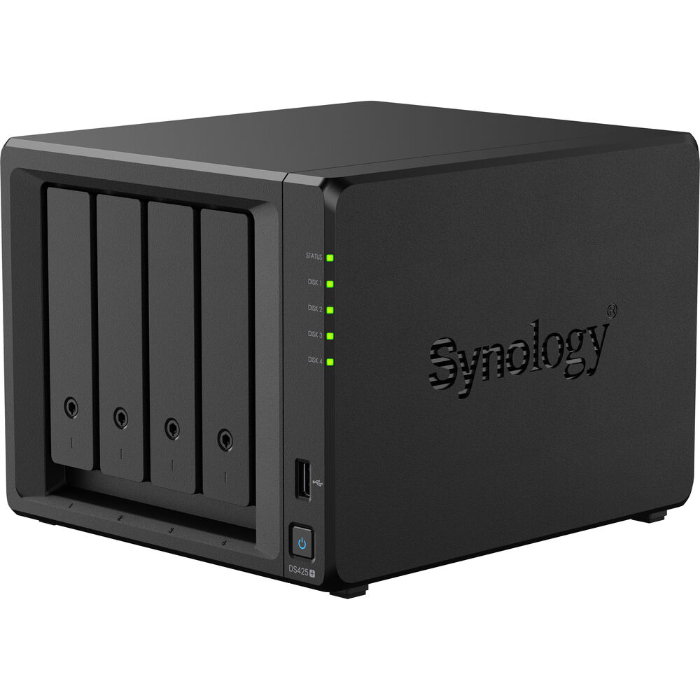 Synology DS425+ Network Attached Storage- 4 Bay DiskStation Diskless Retail