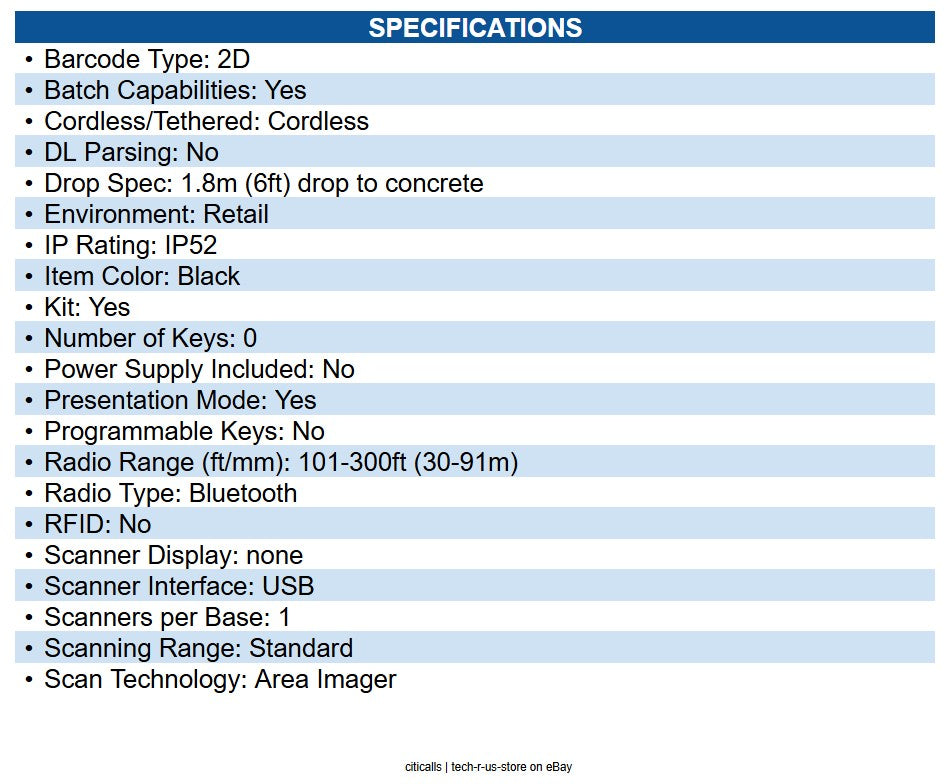Zebra DS4678-SR7U2100SFW DS4678-SR Barcode Scanner Kit - Wireless 1D, 2D - Image