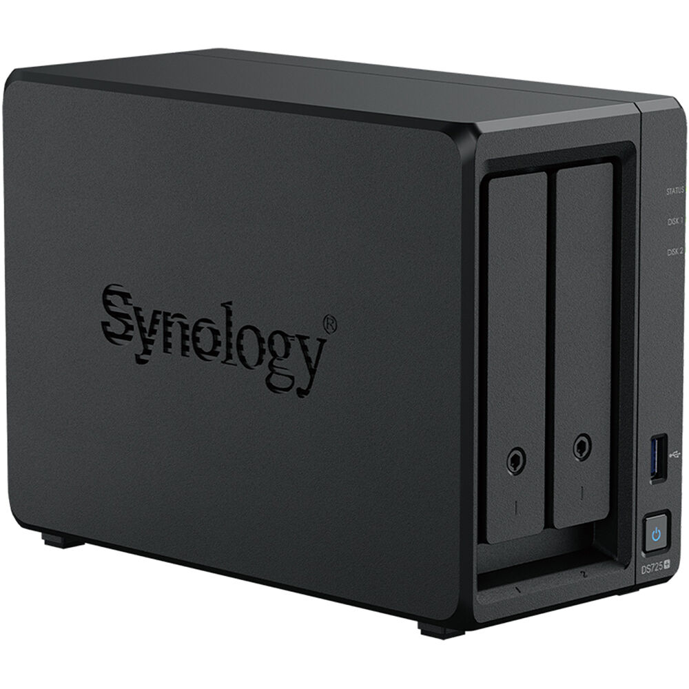 Synology DS725+ - 2 Bay DiskStation Diskless - NAS Storage System