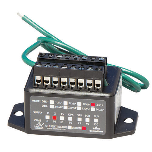 Ditek DTK-4LVLPX Data and Signaling Circuit Surge Protector 12V Hardwired Signal