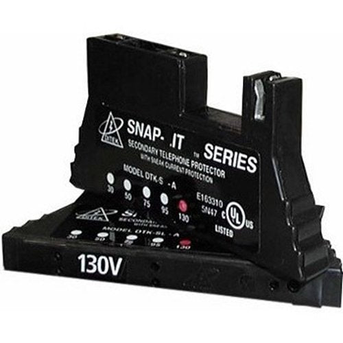 Ditek DTK-S130A 66 Block Quick-Connect Surge Protector POTS and CO Telco Circuit