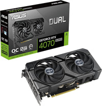 ASUS DUAL-RTX4070S-O12G-EVO Video card GeForce RTX 4070 SUPER EVO OC 12GB GDDR6X