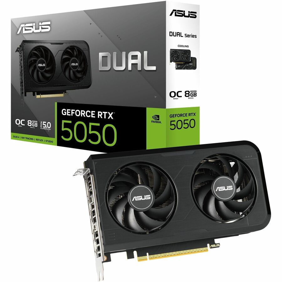 ASUS DUAL-RTX5050-O8G NVIDIA GeForce Graphic Card - 8 GB GDDR6